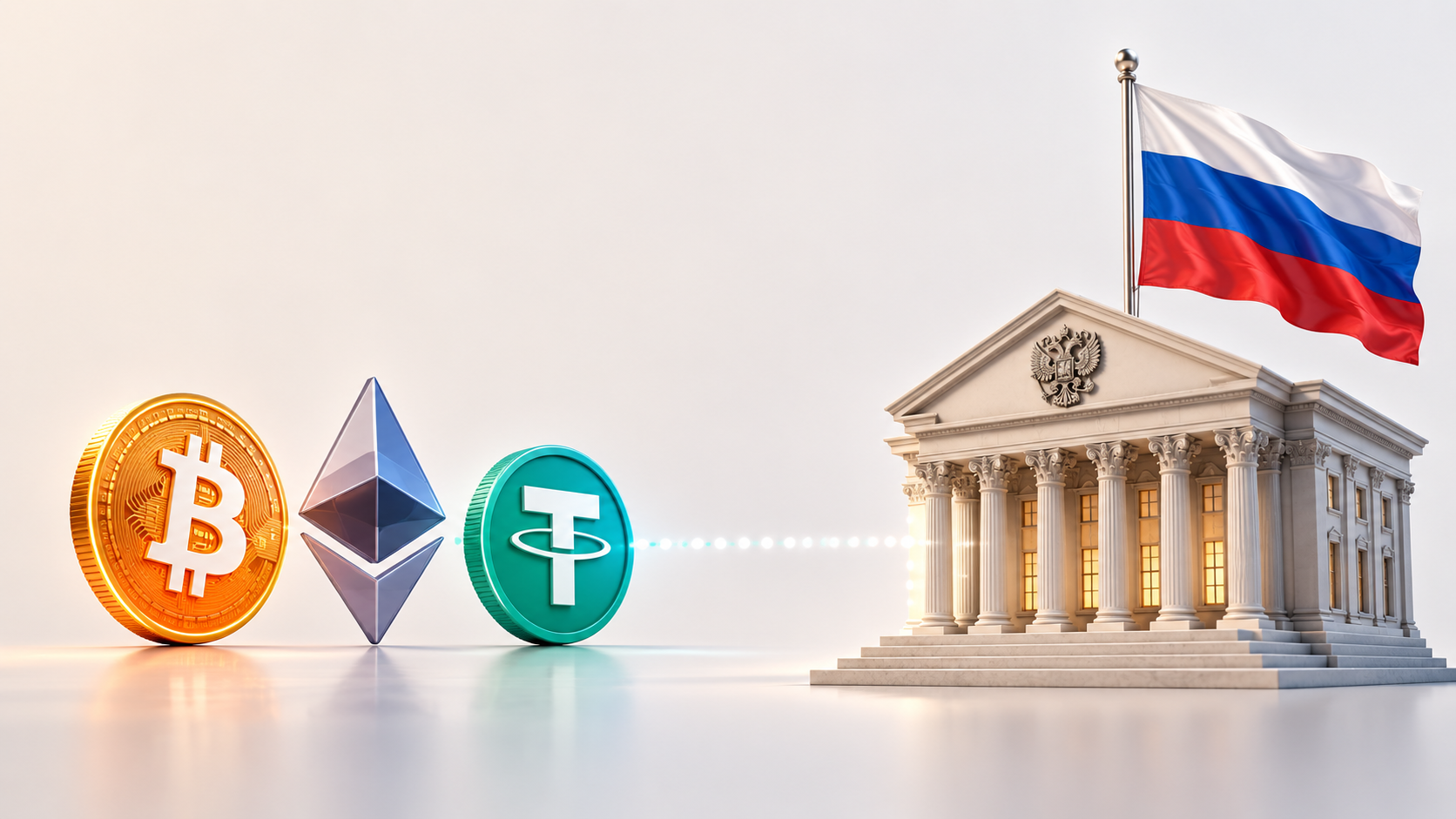 Russia's central bank just approved Bitcoin, Ethereum, and USDT for exchange trading